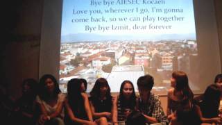 AIESEC Kocaeli  Good Bye Song [upl. by Rooney]