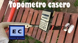 TOPOMETRO CASERO  PODOMETRO  CUENTAPASOS  ODOMETRO [upl. by Ramu549]