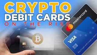 Mastercard amp Visa Crypto Debit Cards on the Rise  Using Stablecoin USDC [upl. by Solange]