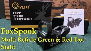 CVLIFE FoxSpook Reflex Sight Unboxing [upl. by Camilo]