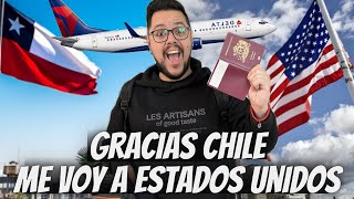 Me fui de CHILE a ESTADOS UNIDOS ✈️ lo LOGRE 🔥 así es llegar a 🇺🇸 a cumplir mis sueños 🥹 [upl. by Forland]