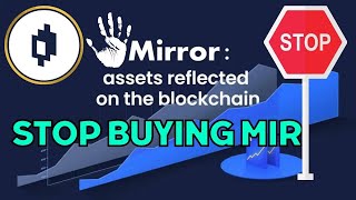 Do not buy MIR crypto  Mirror Protocol Dead Alert ⚠️ [upl. by Nitsreik]