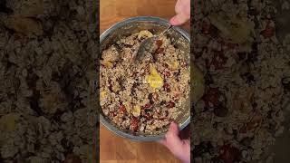 Granola maison recettefacile foodshorts food cooking recipe recette granola [upl. by Dirfliw]