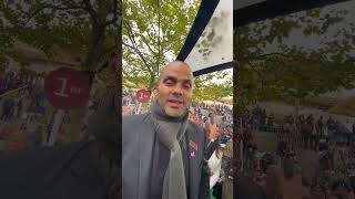 La réaction de Tony Parker après le succès de Ramatuelle dans le Prix de la Forêt [upl. by Xylia]