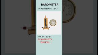 Barometer Invention [upl. by Kurys888]