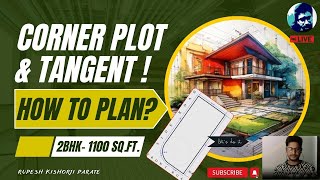 Corner plot amp tangent how to set concepts amp sketch  How to design floor planquot  Rupesh range [upl. by Ly]