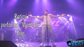 Rotimi performs quotWeaponquot live All Or Nothing Tour Baltimore [upl. by Waterman778]