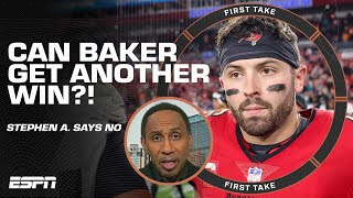 HELL NO‼️ Why Stephen A cant see Baker Mayfield amp the Bucs defeating the Lions  First Take [upl. by Jona]