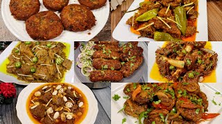 7 Bakra Eid Special Recipes  Eid Dawat Special Recipes By Tasty Food With Maria [upl. by Erminia416]