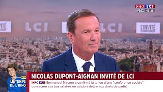 Élections européennes 2024 «Je lance un appel à la clarification des projets» Nicolas DupontAignan [upl. by Kylah769]