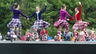 Lochore Highland Dance Competition 2024 Reel [upl. by Enomys]