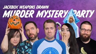 Jackbox Murder Mystery Party in Weapons Drawn 🎃 WHO IS THE MURDERER  Hallowstream IV [upl. by Ardnod77]