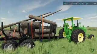 farm view island Farming Simulator22start 0fs22 survival challenge ep2 [upl. by Aela279]