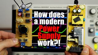 How does a modern Power Supply work 230V AC to 512V DC DIY Flyback Converter [upl. by Jenette253]