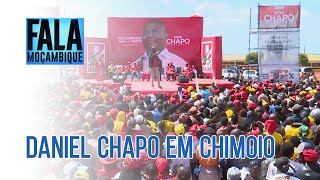 Província de Manica Daniel Chapo promete reactivar grandes indústrias em Chimoio PortalFM24 [upl. by Atineg569]