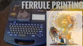 What is a ferrule printing machine ampHow its work🧐viral [upl. by Aiekal730]