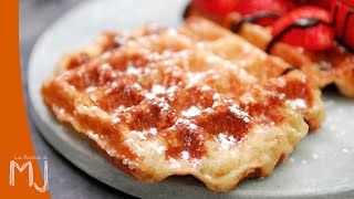 Gofres de Lieja  Waffles [upl. by Armin]