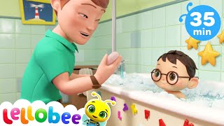 Splish and Splash  Baby Bath Song  Kids Learning Videos  Nursery Rhymes  ABCs And 123s [upl. by Uria507]