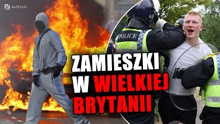 Zamieszki w Wielkiej Brytanii Premier potępił “skrajnie prawicową bandyterkę” [upl. by Cas]