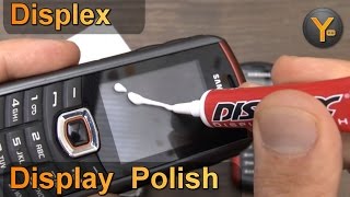 Test DISPLEX Display Politur für Handy PDA PSP etc  Kratzer entfernen Tutorial  Polish [upl. by Howlyn781]