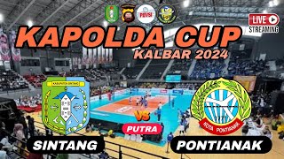 🔴 Live Voli Putra Kapolda Cup Kalbar 2024  SINTANG vs PONTIANAK [upl. by Abate]