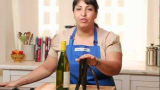 How to use a Screwpull Lever Wine Opener  WilliamsSonoma [upl. by Heller]