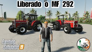 Liberado o MF 292 para PCMAC Farming Simulator 19 [upl. by Godspeed928]