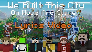 quotWe Built This City on Wood And Stonequot  A Minecraft Parody Lyrical Video [upl. by Ena]