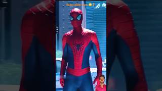 SpiderMan vs Rahino  Spidybth  Spider man attitude entry stutas 💀😳🗿shorts spiderman marvel [upl. by Ailemak]