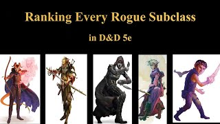 Ranking the Rogue Subclasses in DampD 5e [upl. by Huebner]