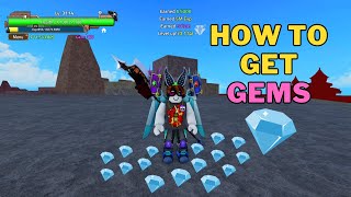 How To Get Gems in King Legacy  King Legacy How To Get Gems Fast  Second Sea [upl. by Edmea18]