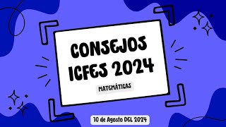 CONSEJOS Y ASPECTOS IMPORTANTES ICFES 2024 [upl. by Harriet]