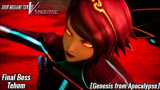 Shin Megami Tensei 5 Vengeance  Final Boss Tehom Genesis from Apocalypse [upl. by Carman]