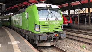 FlixTrain to Berlin Ostbahnhof departs at Aachen Hbf [upl. by Rodmur845]