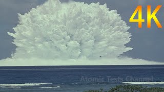 150 METER UNCUT FOOTAGE OF UNDERWATER ATOMIC BLAST 1958 [upl. by Glorianna]