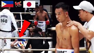 🔥LATEST FIGHT  INOUE STRETCHER ANG INABOT SA PINOY  ARNOLD GARDE VS YUGA INOUE [upl. by Meesan92]