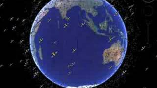 Realtime Satellites in Google Earth [upl. by Ahsitil]