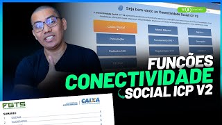 Funções do portal do Conectividade Social v2  2024 [upl. by Divadnhoj]