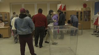 Polling stations open for Polish election  AFP [upl. by Nettie322]