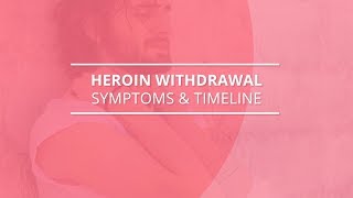 Heroin Withdrawal Symptoms and Timeline [upl. by Pennie]