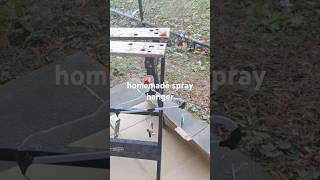 Home made pain spray hanger spraypaint workbench homemade homedecor home [upl. by Sirmons]