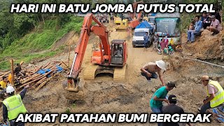 Hari Ini Batu Jomba Putus Total  Akibat Patahan Bumi Bergerak [upl. by Barret]