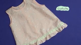 Confección del vestido de Bebe Alta Costura para NIÑOS clase  50 [upl. by Ahsenyt797]