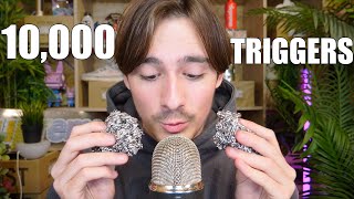 ASMR 10000 TRIGGERS IN 10 MINUTES [upl. by Orland]