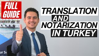 How to Translate and Notarize Documents in Turkey Guide for Turkish Notarized Translation [upl. by Ennayr]