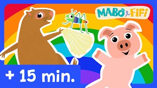 CORRE CUTIA Corre Cotia rima infantil  canções e brincadeiras musicais  Mabô e Fifi [upl. by Waldos607]