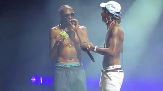 WIZ KHALIFA VS SNOOP DOGG FUMANDO EN VIVO [upl. by Castillo]