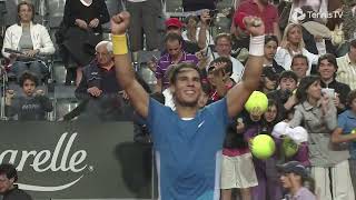 Nadal vs Wawrinka Rome 2010 Highlight [upl. by Niwle]