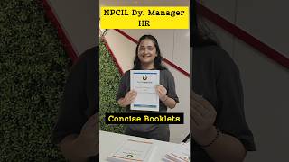 NPCIL Dy Manager HR Booklets [upl. by Aikemaj14]