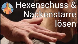 Übungen Wie umgehen mit Hexenschuss amp Nackenstarre [upl. by Surat641]